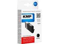 kmp Tinte ersetzt Canon CLI-581BK XXL Kompatibel Photo Schwarz C111 1577,0201