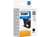 KMP Inkt vervangt Brother LC-22UBK Compatibel Zwart B73B 1535,4001