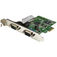 StarTech.com 2-Port PCI Express Serial Card with 16C1050 UART - serial adapter