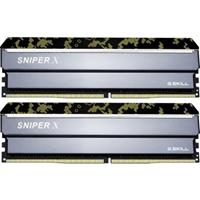 F4-3600C19D-16GSXKB G.Skill Sniper X - 16 GB - 2 x 8 GB - DDR4 - 3600 MHz - 288-pin DIMM - Camouflage - Grey
