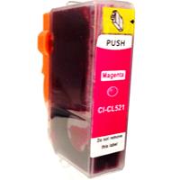 Huismerk Canon CLI-521M cartridge magenta met chip