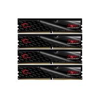 F4-2400C15Q-64GFT G.Skill - 64 GB - 4 x 16 GB - DDR4 - 2400 MHz - 288-pin DIMM - Black - Red