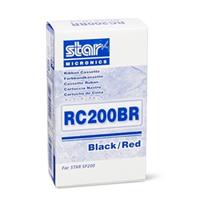 Star RC-200BR inktlint zwart / rood (origineel)
