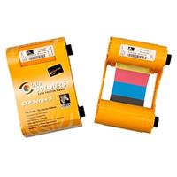 Zebra YMCKOK - Druckerband Kassette mit Reinigungsrolle Farbe (Cyan, Magenta, Gelb, Kohlenschwarz, Klare Oberfläche)