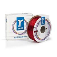 REAL 3D Filament PETG 2,85 mm Rood Transparant (1 kg)
