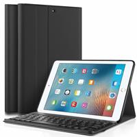 IPadspullekes.nl iPad Mini 5 hoes met afneembaar toetsenbord zwart