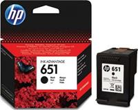 Original HP 651 / C2P10AE Tintenpatrone schwarz, 600 Seiten, 3,49 Cent pro Seite - ersetzt HP 651 / C2P10AE Druckerpatrone