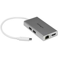 StarTech.com USB C Multiport Adapter - PD - 4K HDMI GbE - USB 3.0