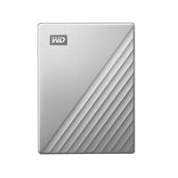 WD My Passport Ultra 4 TB Externe harde schijf (2.5 inch) USB-C Zilver WDBFTM0040BSL-WESN