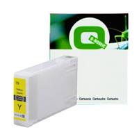 Q-Nomic Epson T7554 inkt cartridge geel hoge capaciteit (huismerk)