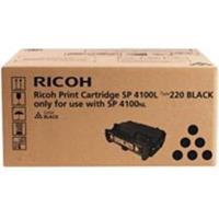 Ricoh SP4100NL Black Cartridge. Soort: Lasertoner, Paginaopbrengst: 7500 pagina's, Printkleuren: Zwart, Aantal per verpakking: 1 stuk(s)