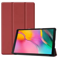 CasualCases 3-Vouw sleepcover hoes - Samsung Galaxy Tab S5e 10.5 inch - Bordeaux Rood