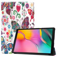 CasualCases 3-Vouw sleepcover hoes - Samsung Galaxy Tab S5e 10.5 inch- Vlinders