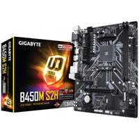 GIGABYTE B450M S2H Mainboard - AMD B450 - AMD AM4 socket - DDR4 RAM - Micro-ATX