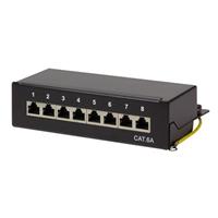 logilink Patchpanel Cat.6A Tisch/Wand 8-