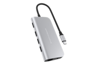 noname HyperDrive USB-C™ (USB 3.2 Gen 2) Multiport Hub Ultra HD-fähig, mit USB-C Stecker, m