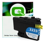 Q-Nomic Brother LC-3233C inkt cartridge cyaan (huismerk)