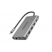 SITECOM USB-C Multiport Pro Adapter with USB-C Power Delivery 100W