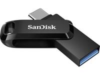 sandisk Ultra Dual Drive Go USB-stick smartphone/tablet Zwart 128 GB USB 3.0, USB-C