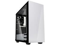 kolink Midi-Tower PC-Gehäuse Weiß, Schwarz 2 vorinstallierte Lüfter, Seitenfenst
