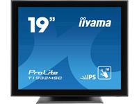 iiyama T1932MSC-B5AG LED-monitor Energielabel: B (A++ - E) 48.3 cm (19 inch) 1280 x 1024 pix 5:4 14 ms VGA, HDMI, DisplayPort IPS LED