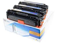 G&G Tonerkassette Kombi-Pack ersetzt HP 312A, CF383A, CF382A, CF381A Cyan, Magenta, Gelb 2700 Seiten