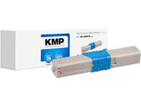 kmp Toner ersetzt OKI 46508710 Kompatibel Magenta 3000 Seiten O-T58X