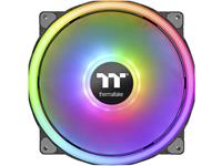 thermaltake Riing Trio 20 RGB PC-ventilator Zwart, Transparant, RGB (b x h x d) 200 x 200 x 30 mm