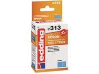 edding Tintenpatrone Kompatibel einzeln Cyan EDD-313 Epson T1632 18-313