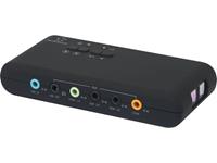 renkforce Surround Sound Box extern 8-Kanal 3D USB External 7.1schwarz