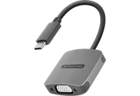 SITECOM USB-C to VGA + Adapter inkl. USB-C Power Delivery