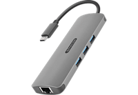 SITECOM USB-C Multi Adapter inkl. USB-C Power Delivery