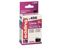 edding Tintenpatrone ersetzt Canon PG-570XL Kompatibel einzeln Schwarz EDD-456 18-456