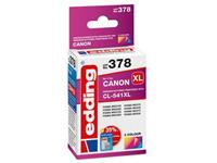 edding Cartridge vervangt Canon CLI-541XL Compatibel Single Cyaan, Magenta, Geel EDD-378 18-378
