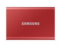 samsung Portable SSD T7 - Red