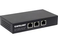 PoE Extender 1 GBit/s IEEE 802.3af (12.95 W), IEEE 802.3at (25.5 W)