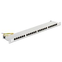 Delock Patchpanel 24P Cat.6 0.5 HE