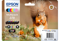 epson 378 Multipack 6-kleuren Claria Photo HD Ink