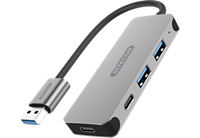 SITECOM USB-Hub CN-399 4-fach grau