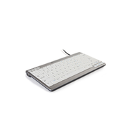 BakkerElkhuizen UltraBoard 950 Tastatur USB QWERTY US International Silber, Weiß