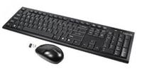 LogiLink ID0104 RF Draadloos QWERTZ Zwart toetsenbord