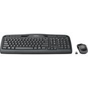 Logitech MK330 Kabellose Combo Tastatur und Maus Deutsch (Qwertz) Schwarz 920-008533