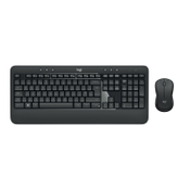 Logitech MK540 Advanced Wireless Keyboard and Mouse German (Qwertz) Black 920-008675