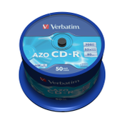 Verbatim CD-R AZO Crystal 700 MB 50 Stück(e)