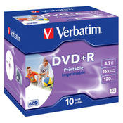 Verbatim 43508 DVD-Rohling 4,7 GB DVD+R 10 Stück(e)