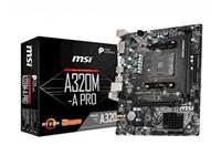 MSI A320M-A PRO Mainboard - AMD A320 - AMD AM4 socket - DDR4 RAM - Micro-ATX