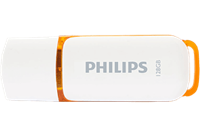 Philips USB 2.0 128GB Snow Edition Orange