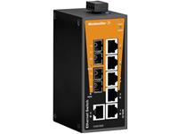 Weidmüller IE-SW-BL08T-6TX-2SCS Industrial Ethernet Switch 10 / 100MBit/s