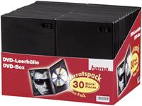 DVD BOX SCHWARZ 30-PACK ROT - Hama