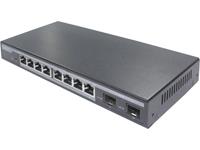 digitus Netzwerk Switch RJ45/SFP 8 + 2 Port 10 / 100 / 1000MBit/s